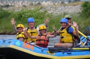 Beginner rafting trips--suitable for children as young as 2 years old!